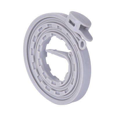 Light grey pet collar, 15 inches long, for flea and insect repellent, made with natural oils and extracts. Features water resistance, non-greasy, and odorless m - Image 9