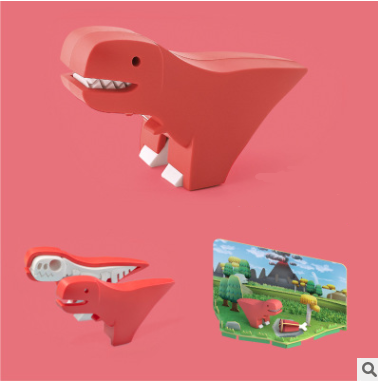 Bloques Magnéticos Dinosaurios - Juguete Educativo de Construcción Inteligente
