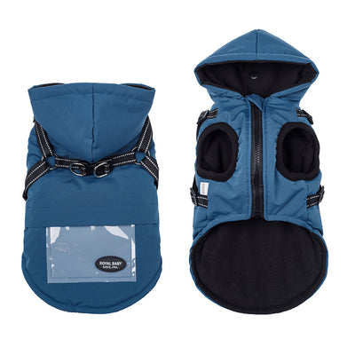 Abrigo Impermeable para Perros con Sombrero y Tirantes - Image 9