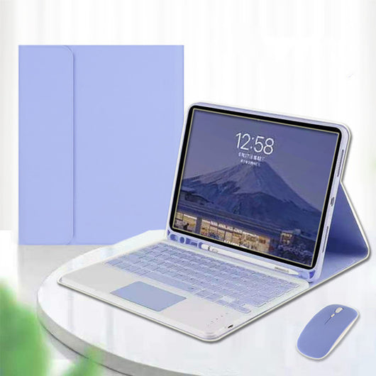 Funda Teclado Bluetooth para iPad 10.9" Air4 Pro11" - Protección Premium con Teclado Inalámbrico - Image 6