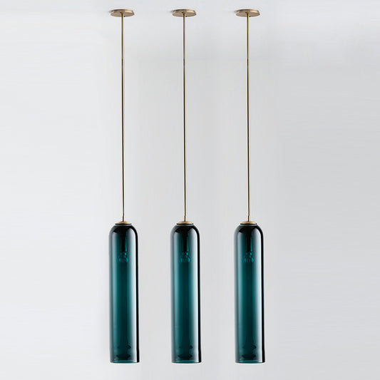Lámpara Colgante Minimalista para Botella de Vino - Iluminación Creativa de Cabecera
