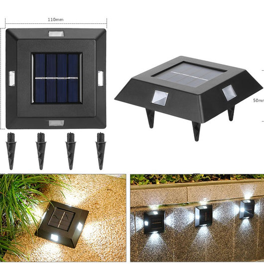 Lámpara Solar Decorativa para Pared - Iluminación de Jardín Exterior - Image 10