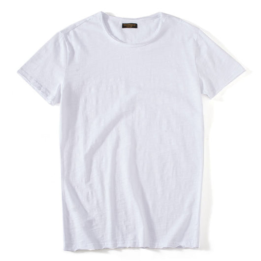 Camiseta Básica Slim Fit Cuello Redondo - Colores Lisos Primavera Verano - Image 28