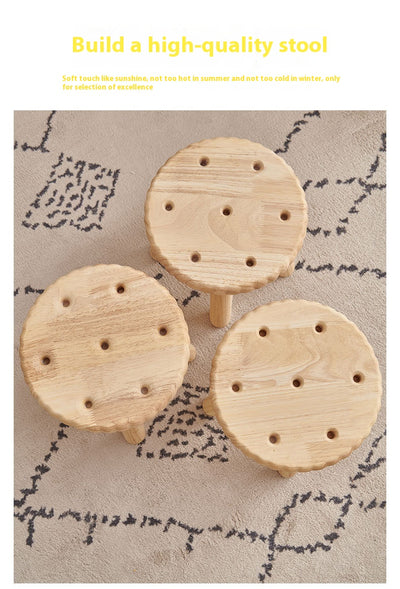 Banco de Madera Maciza Minimalista para Sala de Estar - Image 16