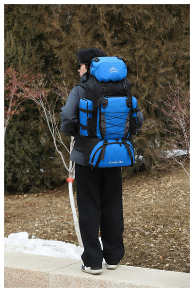 Mochila de Senderismo 90L XIYAHU - Resistente al Agua para Trekking y Camping - Image 26