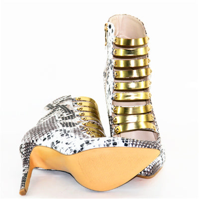 Tacones Stiletto Leopardo con Diseño Hueco - Zapatos de Fiesta y Escenario - Image 14