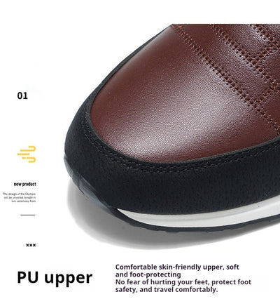 Zapatos Casuales de Cuero para Hombre - Resistentes y Antideslizantes - Image 19