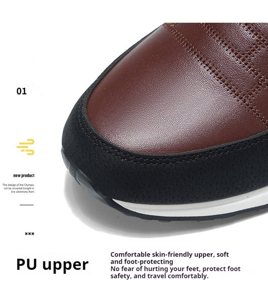 Zapatos Casuales de Cuero para Hombre - Resistentes y Antideslizantes - Image 19