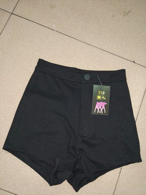 Shorts Retro de Cintura Alta con Bolsa Lateral para Cantantes - Image 7