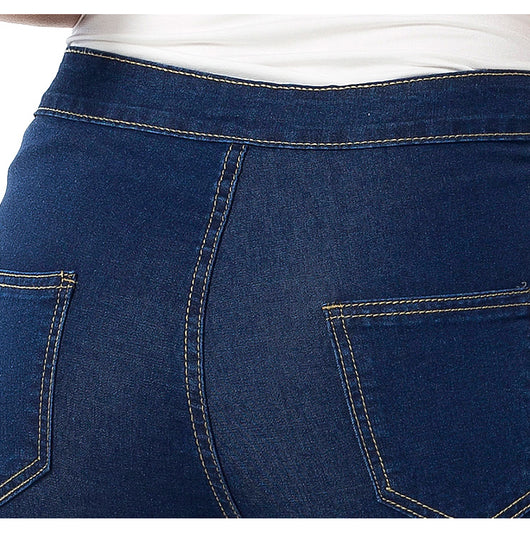Pantalones Skinny Denim Rotos Estilo Estadounidense - Image 16