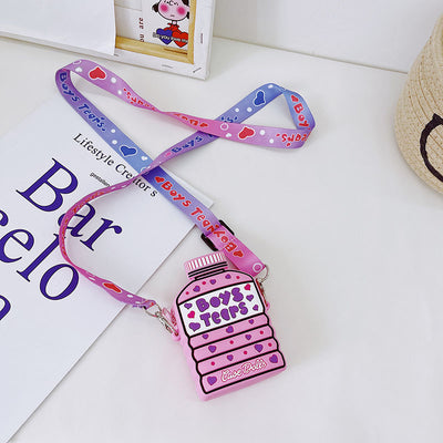 Bolsa Bandolera Infantil con Diseño de Helado y Moño Decorativo - Image 5