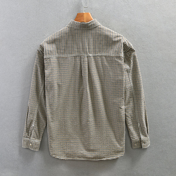 Camisa Casual a Cuadros para Hombre - Colección Primavera Verano