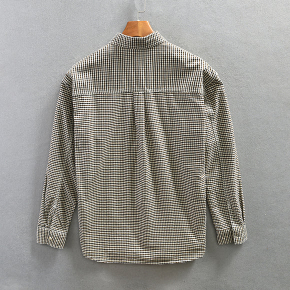 Camisa Casual a Cuadros para Hombre - Colección Primavera Verano