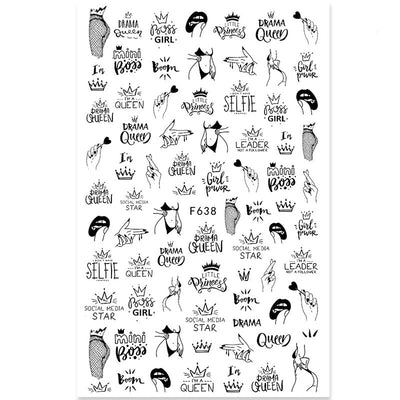 Pegatinas de Uñas 5D con Relieve Tridimensional Japonesas - Image 26