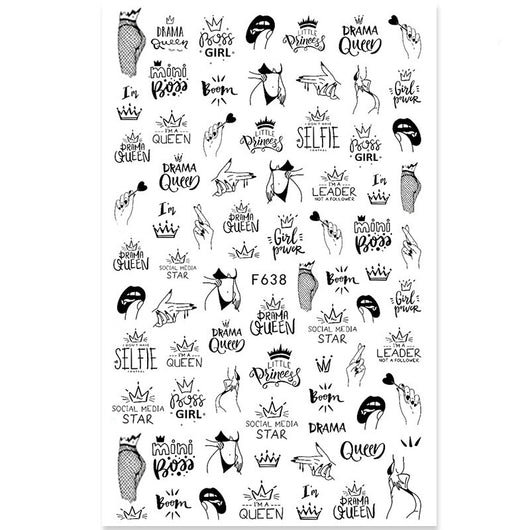 Pegatinas de Uñas 5D con Relieve Tridimensional Japonesas - Image 26