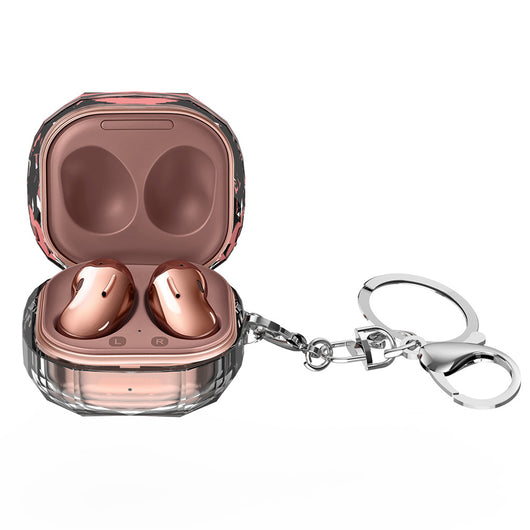 Funda Protectora para Auriculares Samsung con Patrón Diamante Translúcido - Image 17