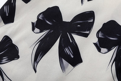Camisa Estampada con Moño para Hombre y Mujer - Image 17
