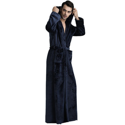 Bata Hooded de Terciopelo Mink para Hombre y Mujer - Image 5