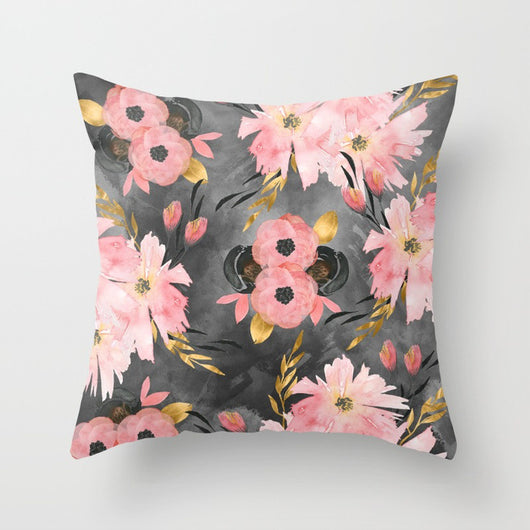 Funda de Almohada Diseño Floral Pastoral Pura para el Hogar - Image 6