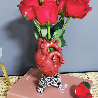 Jarrón Decorativo en Forma de Corazón para Arreglos Florales - Image 2