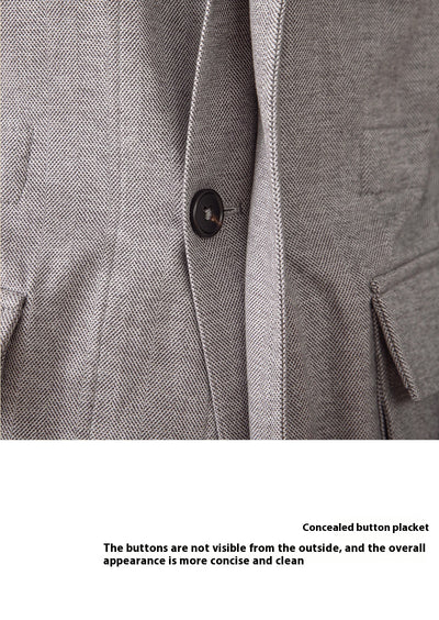 Chaqueta Casual Retro Espiga Transpirable - Image 13