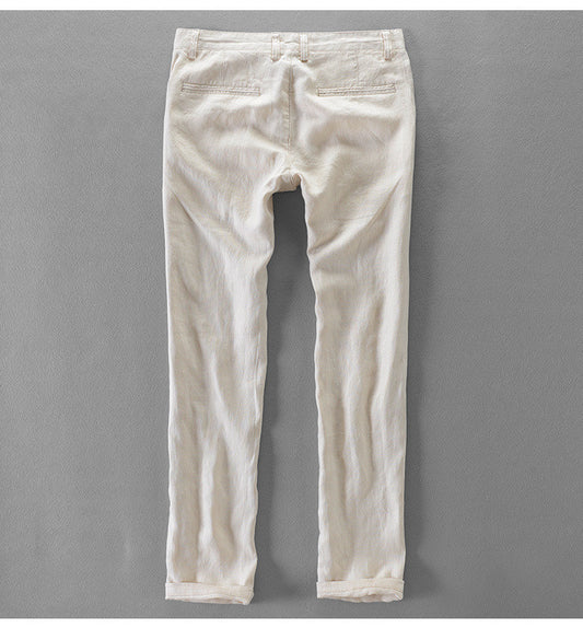 Pantalones de Lino Casual Cómodos y Transpirables - Image 2