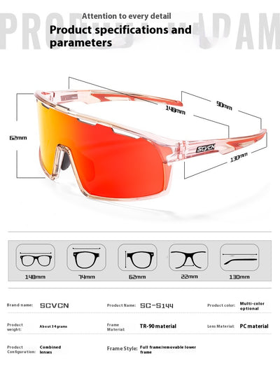 Gafas Deportivas Ciclismo Dual Protección UV - Montaña y Ruta - Image 22