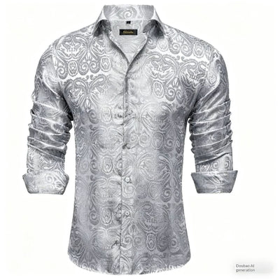 Camisa Casual Deportiva Holgada con Solapa para Hombre - Image 24