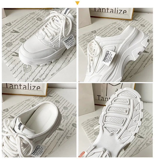 Zapatos de Tacón Bajo Arrastrable sin Talón para Mujer - Diseño Coordinado - Image 9