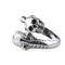 S925 Plated Retro Adjustable Open Ring