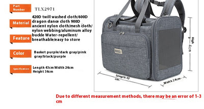 Bolsa Transportadora Respirable para Mascotas - Image 9