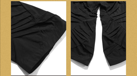 Pantalones Plisados para Hombre con Diseño 3D de Perfil Exclusivo - Image 2