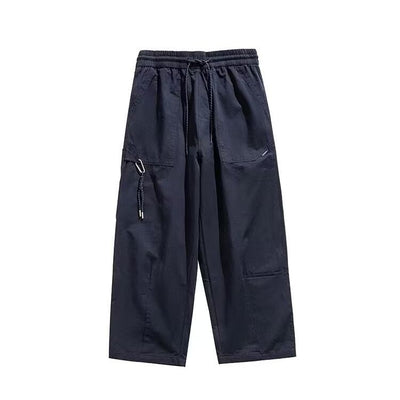 Pantalones Rectos Holgados de Diseño Exclusivo para Hombre - Image 5