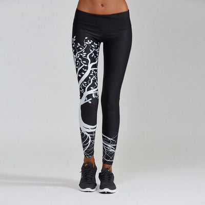 Leggings Deportivos de Cintura Alta con Estampado Floral - Image 8