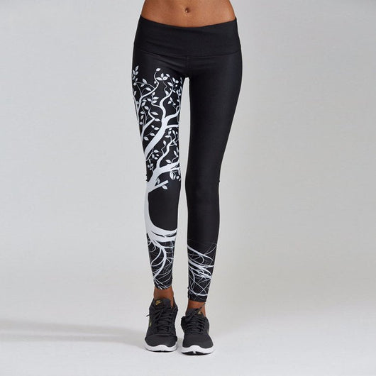 Leggings Deportivos de Cintura Alta con Estampado Floral - Image 8