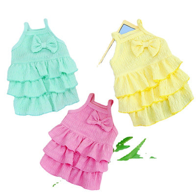 Vestido Princesa para Perros Pequeños - Falda Capas Elegante Teddy Bichon - Image 5