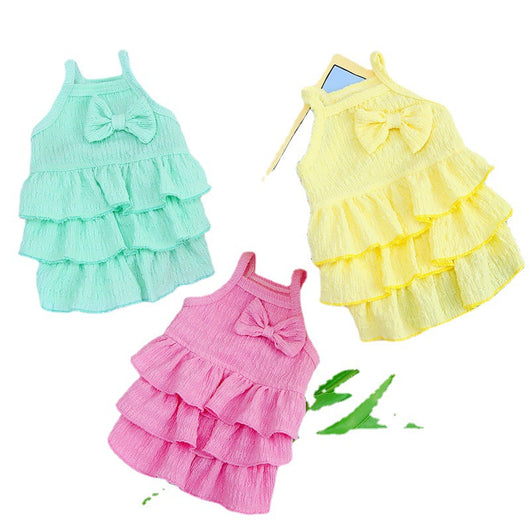 Vestido Princesa para Perros Pequeños - Falda Capas Elegante Teddy Bichon - Image 5