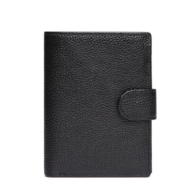 Billetera de Cuero para Hombre Estilo Retro Crazy Horse - Compacta y Clásica - Image 3