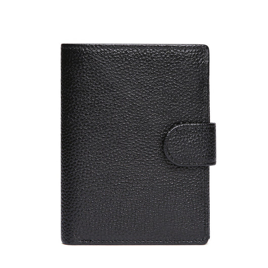 Billetera de Cuero para Hombre Estilo Retro Crazy Horse - Compacta y Clásica - Image 3