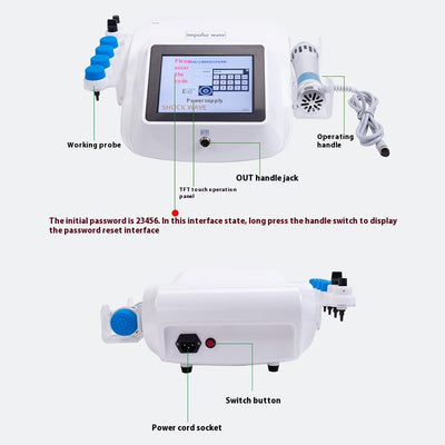 Equipo de Ondas de Choque Electromagnéticas para Fisioterapia - Image 3