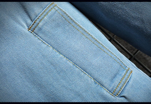 Abrigo Tipo Trench Denim Hombre Largo Casual Suelto - Image 19