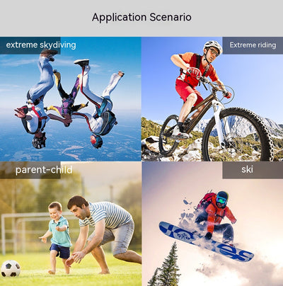 Cámara Deportiva HD 1080p con Pantalla para Ciclismo y Montaña - Image 15