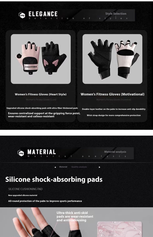 Guantes Deportivos de Medio Dedo con Transpirabilidad Avanzada - Image 19