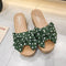 Pantuflas Cuña Alta Fashion Word Out