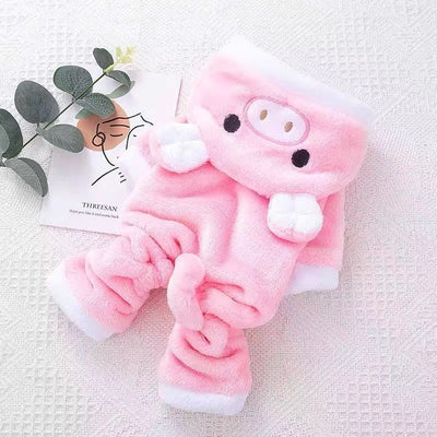 Disfraz Térmico de Coral Polar para Mascotas - Perros y Gatos Pequeños