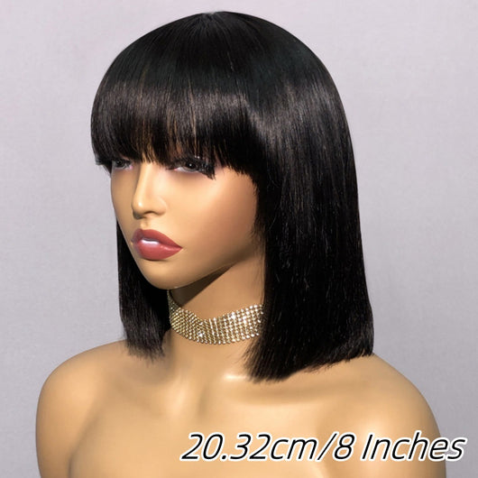 Peluca de Cabello Humano sin Adhesivo HD - Image 10