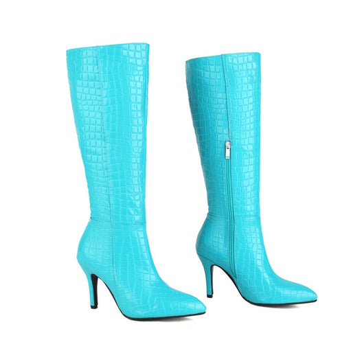 Botas de Tacón Fino Súper Alto Estilo Europeo y Americano - Image 22