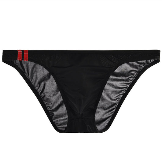Bóxer de Seda Helada Transparente Cintura Baja para Hombre - Image 8