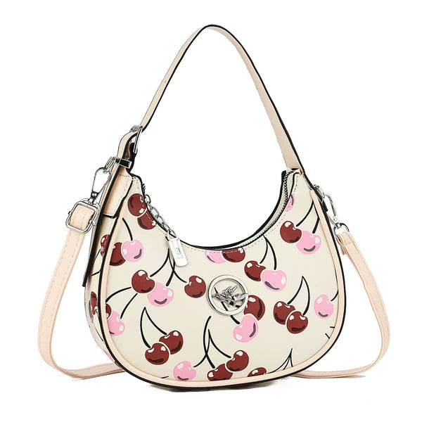 Bolso Crossbody Texturizado con Estampado Coordinado