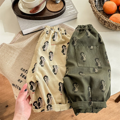 Pantalones Harem Infantiles con Estampado Divertido - Image 37